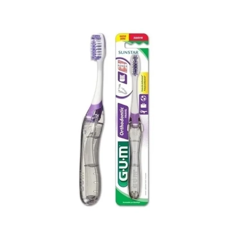 Gum Brosse à dent Ortho De Voyage 125Pq – Image 2