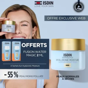 ISDIN Isdinceutics Hyaluronic Moisture Normal to dry skin 50g = Fusion Water Magic 2ml Offerts