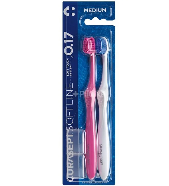 CURASEPT Brosse à dents médium 017 MEDIUM Pack – Image 2