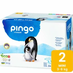 Pingo Mini Taille2– 3-6KG – 2 Sachets de 42 Couches