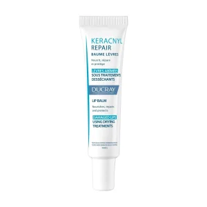 Ducray — Baume réparateur lèvres abîmées par les traitements anti-acnéique oral — Keracnyl Repair 15 ml