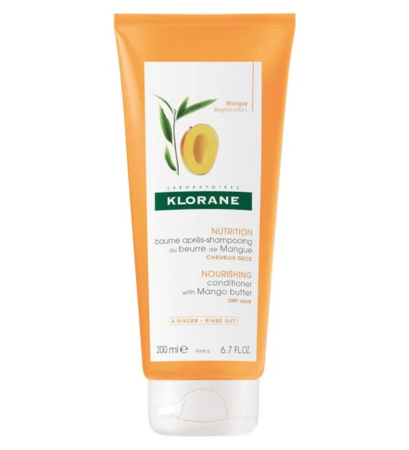 Klorane – Baume Après-shampoing Nutrition au beurre de Mangue – Cheveux secs 200 ml – Image 2