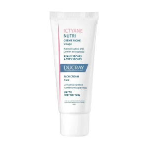 Ducray — Crème riche Visage — Crème visage peau sèche — Ictyane Nutri 40 ml