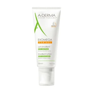 A-DERMA — EXOMEGA CONTROL LAIT ÉMOLLIENT ANTI-GRATTAGE COSMÉTIQUE STÉRILE 200 ml