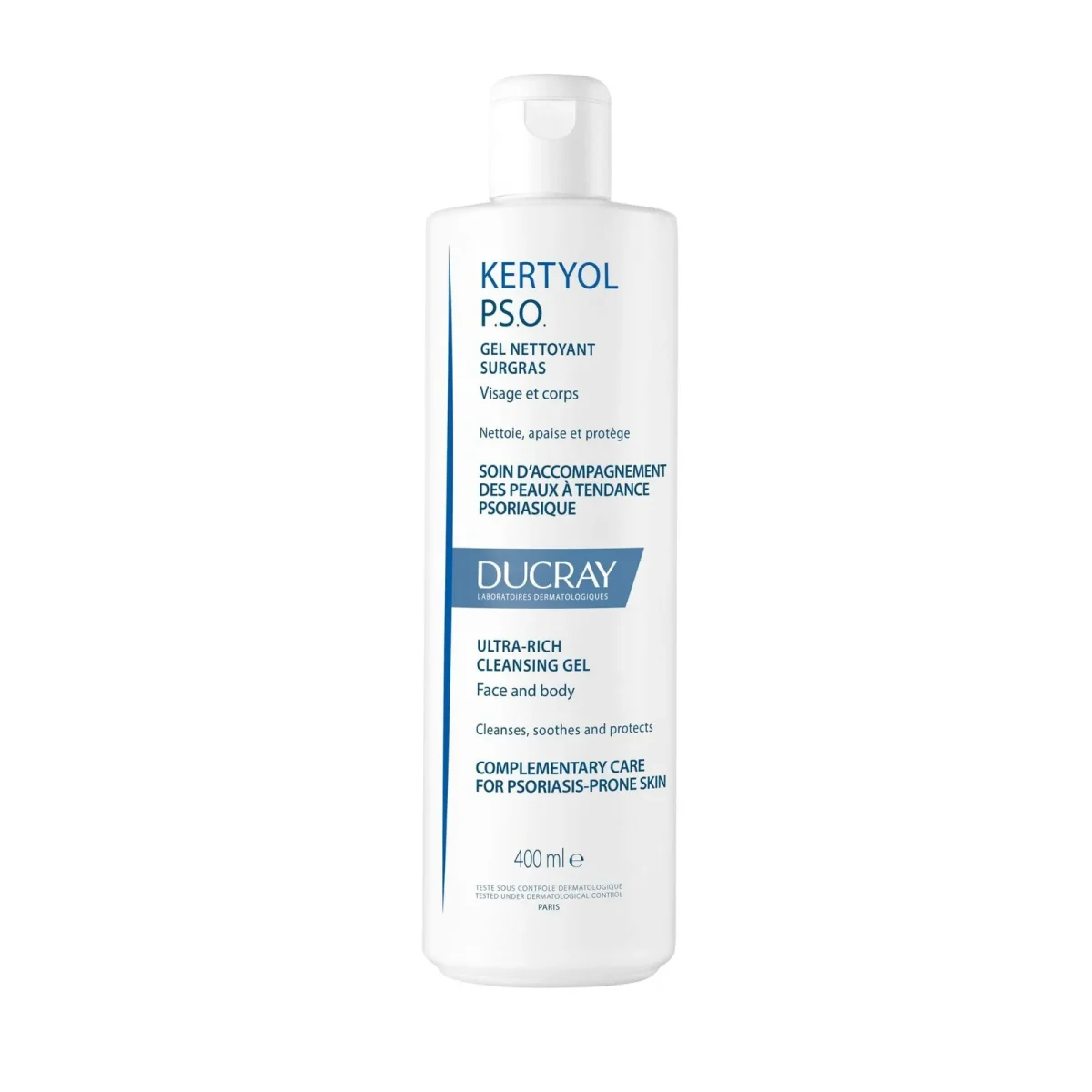Ducray — Gel Nettoyant Surgras — Gel surgras — Kertyol PSO 400 ml – Image 2