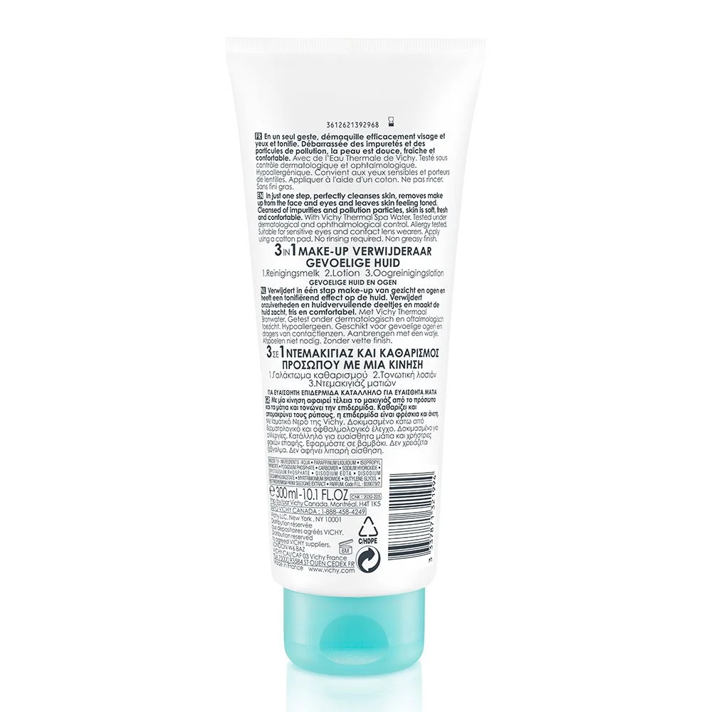 Vichy Pureté Thermale Démaquillant Intégral 3en1 Peau Sensible | 300ml – Image 6