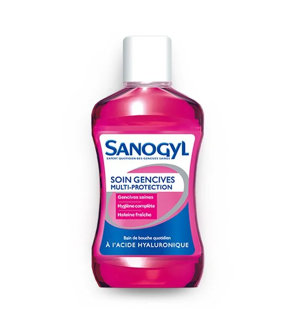 SANOGYL BAIN DE BOUCHE MULTI PROTECTION A L’ACIDE HYALURONIQUE 500ML – Image 2