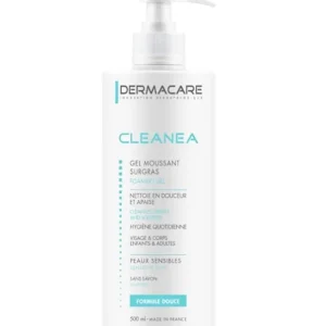 Dermacare – Cleanea Gel moussant surgras – 500 ml