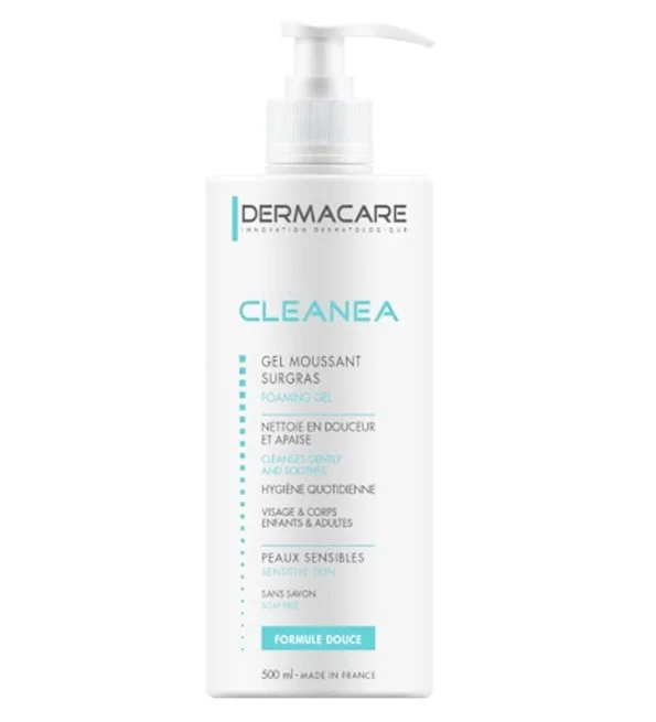 Dermacare – Cleanea Gel moussant surgras – 500 ml – Image 2