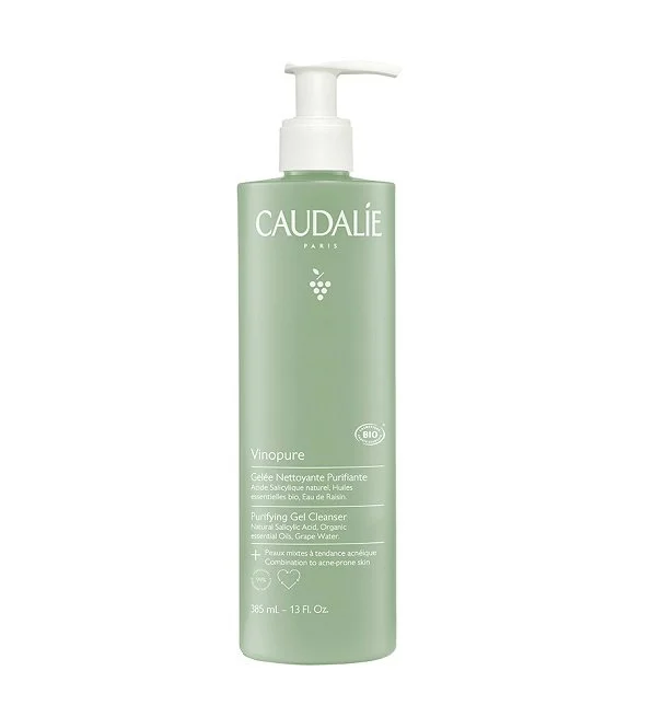 Caudalie Vinopure Gelée Nettoyante Purifiante – 385ml – Image 2