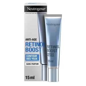 Neutrogena Retinol Boost Crème Contour des Yeux Anti-Âge Anti-Rides 15ml