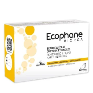 Biorga-Ecophane Cheveux Et Ongles – 60 Comprimes
