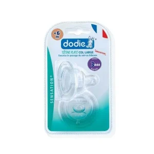 DODIE TETINE PLATE SENSATION+ ANTI COLIQUE D3 +6M X2