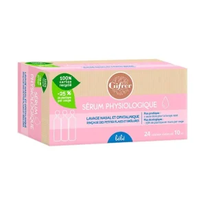 GIFRER SERUM PHYSIOLOGICA BTE X 24 UNIDOSES 5 ML