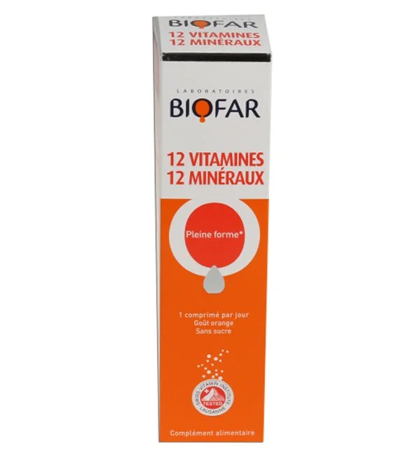Biofar 12 vitamine 20 capsules – Image 3
