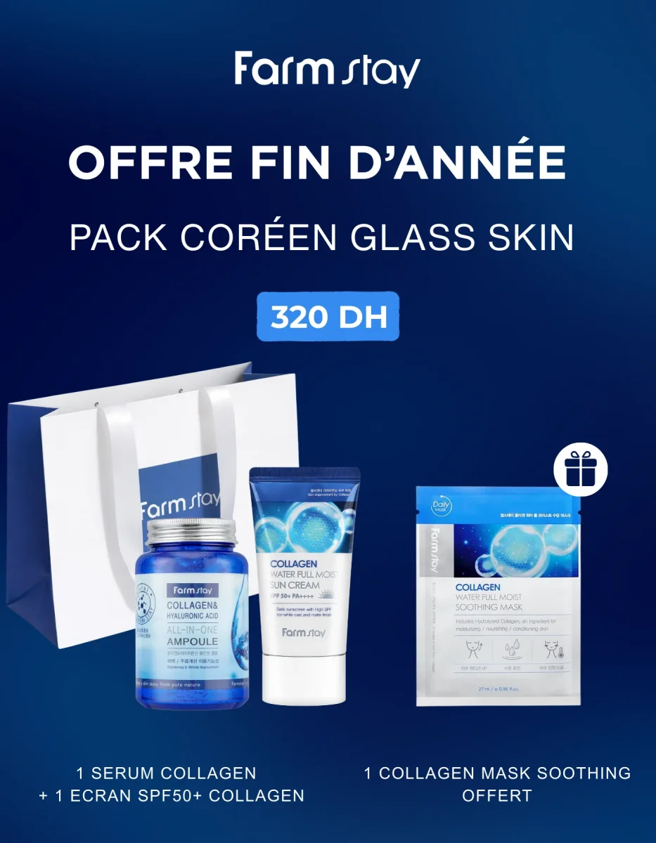 Farmstay Pack Collagen Coreen Glass Skin – Image 2
