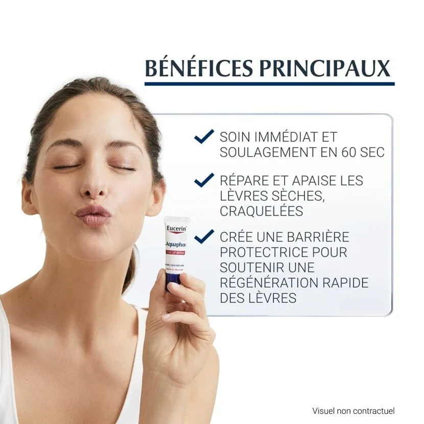 EUCERIN AQUAPHOR REPARATEUR LÈVRES SOS 10 ML – Image 3