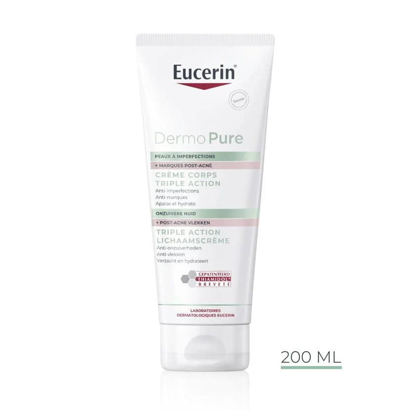Eucerin Dermopure Creme Triple Action 200ml – Image 2
