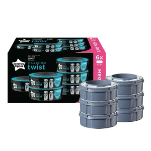 Tommee Tippee Lot De 6 Recharges Pour Poubelle