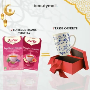 Yogi Tea Équilibre Féminin & Énergie Féminine – Tasse Offerte