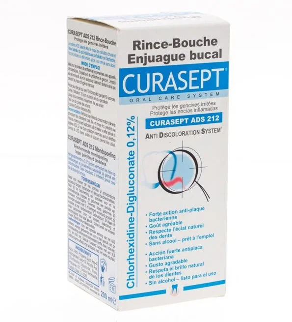 Curaprox – Curasept ADS 212 – Bain de bouche 0,12% CHX – 200 ml – Image 3