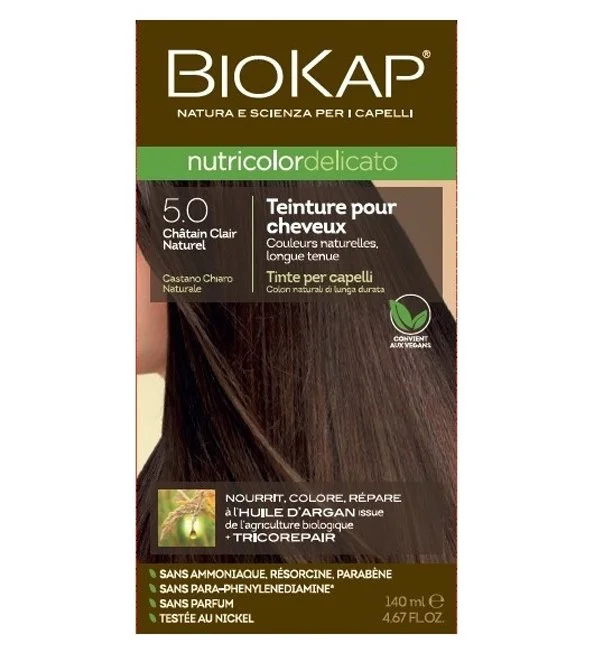 Biokap – Nutricolor Delicato 5.0 Châtain clair naturel – Image 2