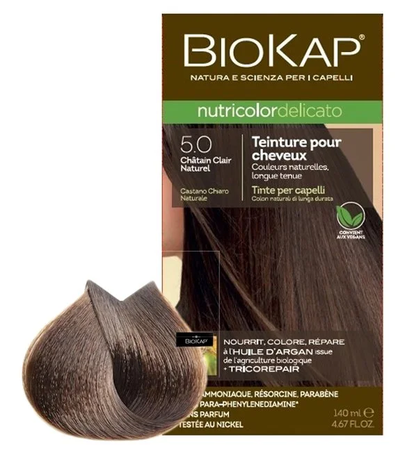 Biokap – Nutricolor Delicato 5.0 Châtain clair naturel – Image 3