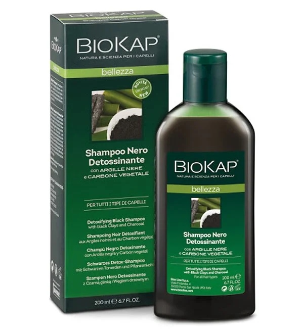 Biokap – Shampoing noir detoxifiant Belleza – 200 ml – Image 3
