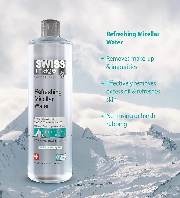 Swiss Image Essential Care Refreshing Micellar Water 400 ml – Image 3