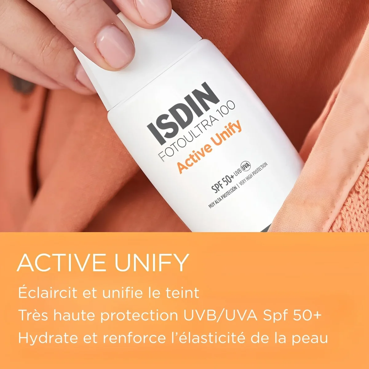 ISDIN Foto ultra active unify Transparent spf50+ 50ml = Magic Repair 10ml – Image 3