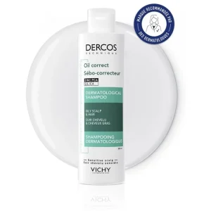 Vichy Dercos Shampoing Traitant Sébo-Correcteur Cheveux Gras | 200ml