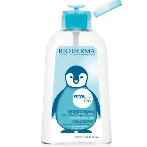 ABCDerm H2O Solution Micellaire Pompe Inversée – 1L