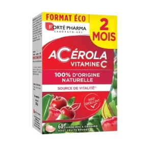 Forté Pharma Acérola Vitamine C – 60 Comprimés