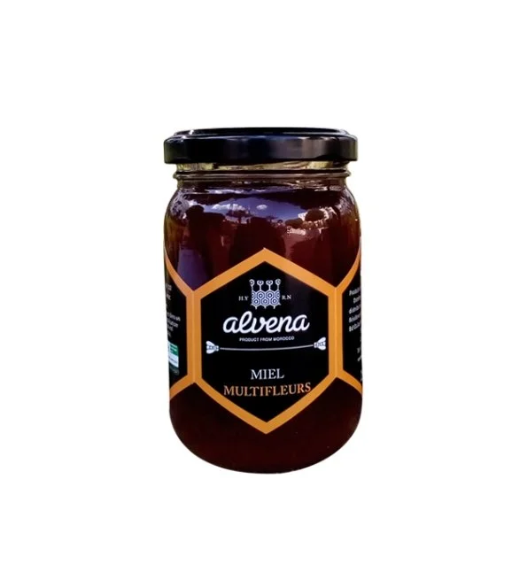 ALVENA MIEL MULTIFLEURS 250G