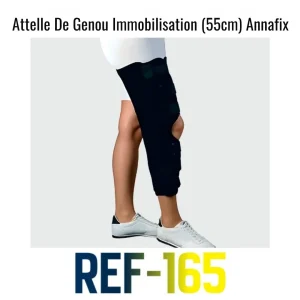 ANNAFIX Attelle de Genou Immobilisation (55cm) REF-165