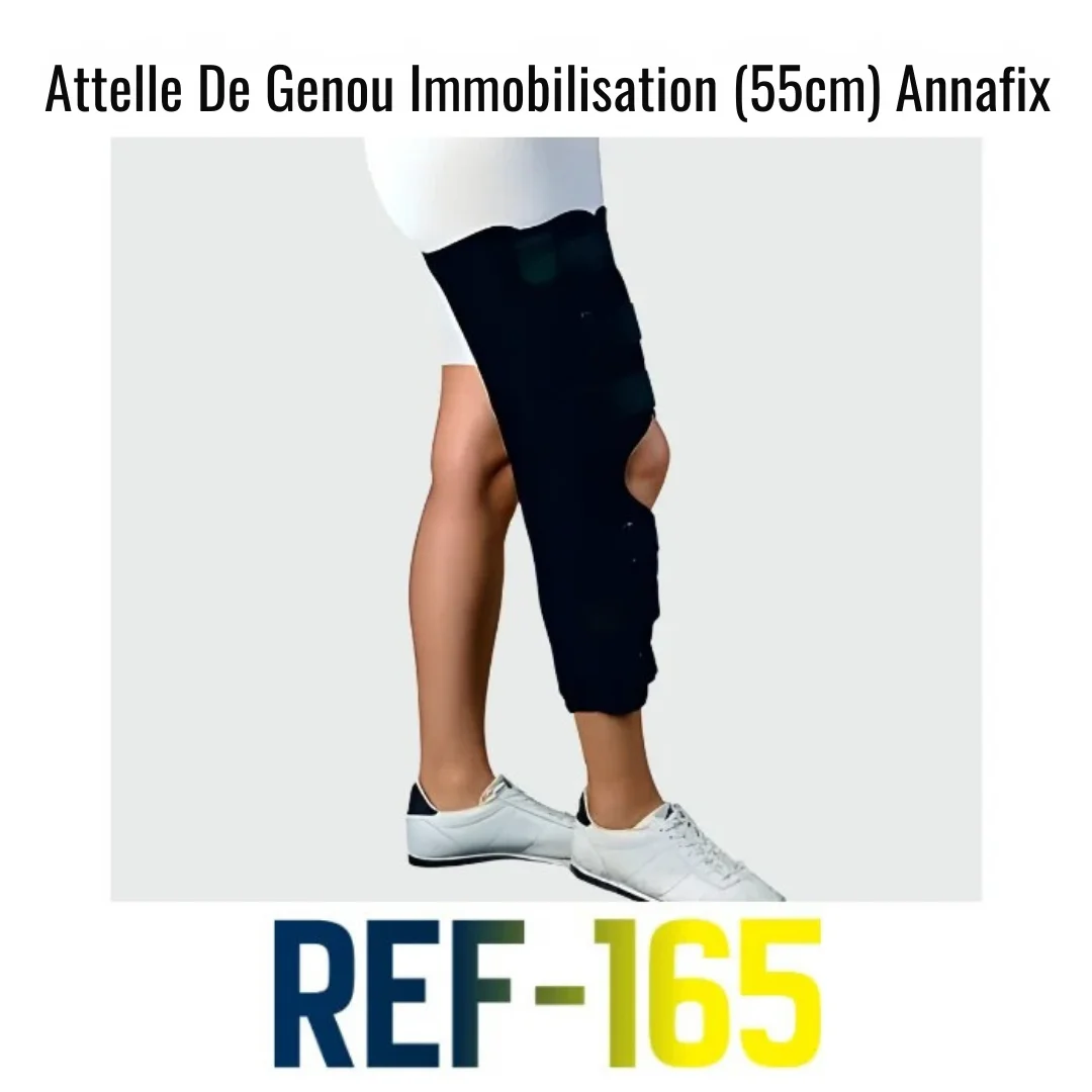 ANNAFIX Attelle de Genou Immobilisation (55cm) REF-165 – Image 2