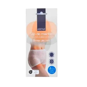 Abena Slip De Maintien Taille Unique Blanc 3 Pieces