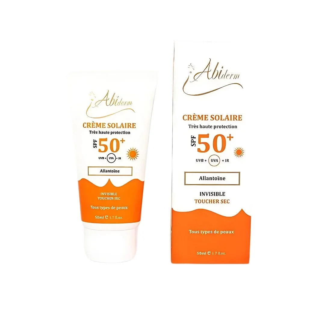 Abiderm Ecran Solaire Invisible Toucher Sec Spf50+ 50ml – Image 2