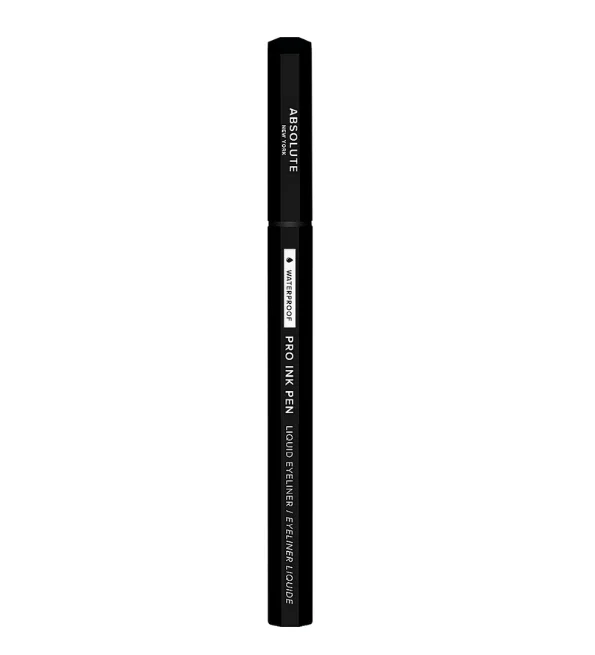 Absolute New York Pro Ink Pen Liquid Eyeliner Jet Black – Image 2