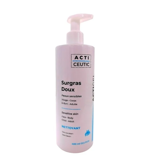 Acti Ceutic Gel Surgras Doux Peaux Sensibles 400ml – Image 2