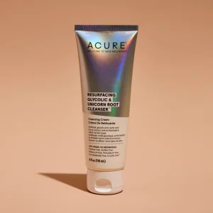 Acure Resurfacing glycolic & Unicorn Root Cleanser 118ml
