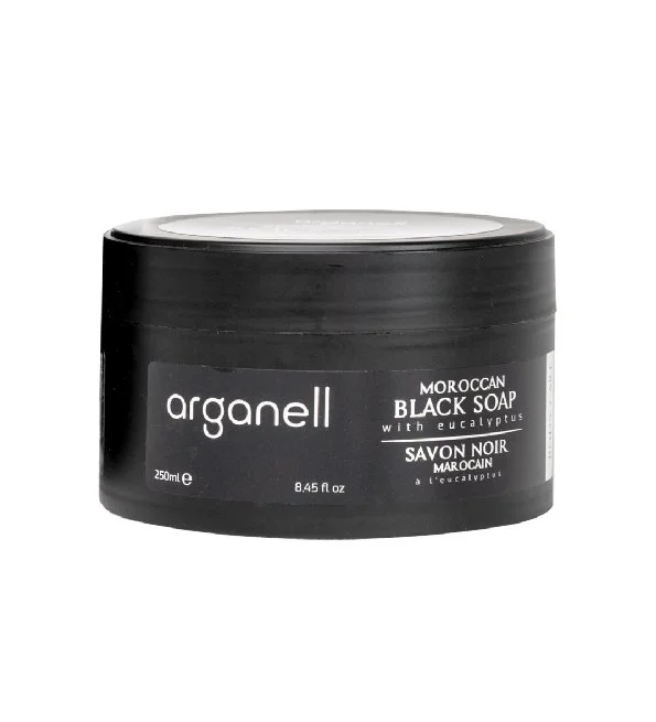 Arganell Savon Noir Eucalyptus Moroccan 250ml