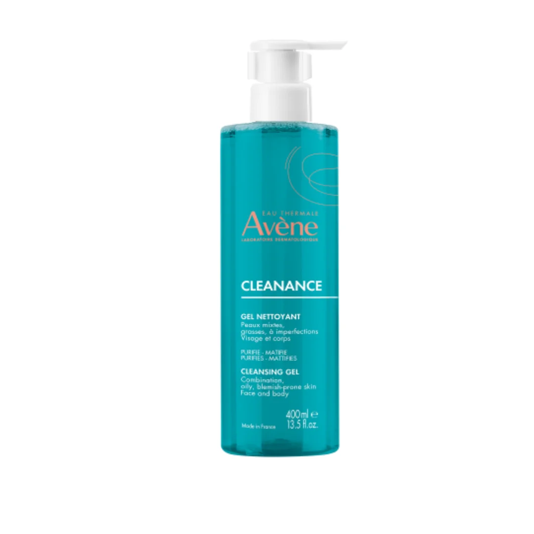 EAU THERMALE AVÈNE Cleanance Gel Nettoyant 400ml – Image 2