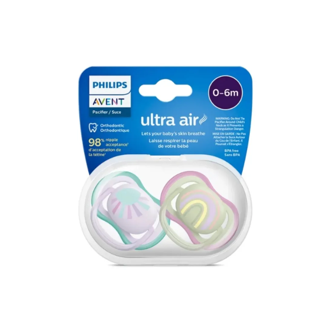 Avent Sucette Ultra Air 0-6m Scf085/05 – Image 2