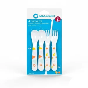 Bebe Confort 4 Couverts D&rsquo;apprentissage Domino +9m