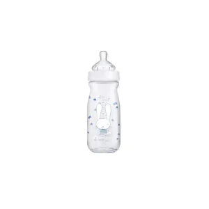 BeBe Confort Biberon En Verre Emotion PP 0-12m 270ml Verre Friends