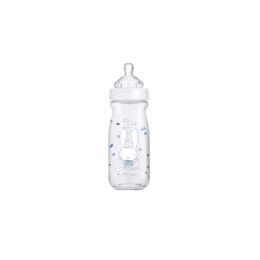 BeBe Confort Biberon En Verre Emotion PP 0-12m 270ml Verre Friends