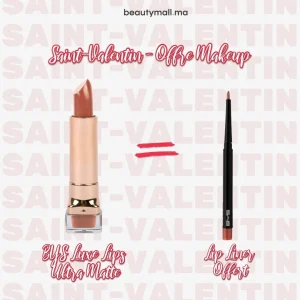 BYS Luxe Lips Ultra Matte Man Eater L338 = Beauty Blender Offert