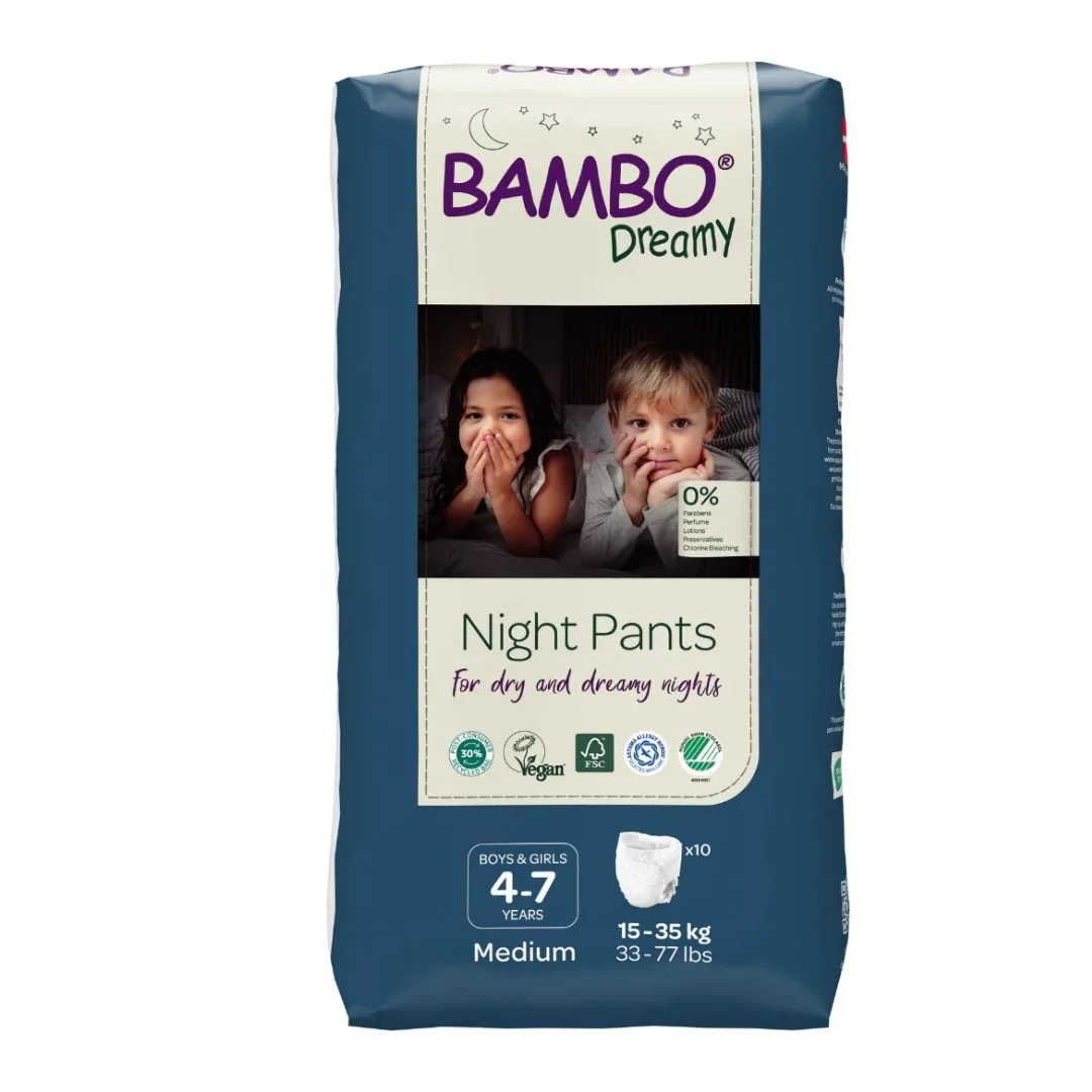Bambo Dreamy Pants Night Boys and Girl 4-7 Years 10 unités – Image 2