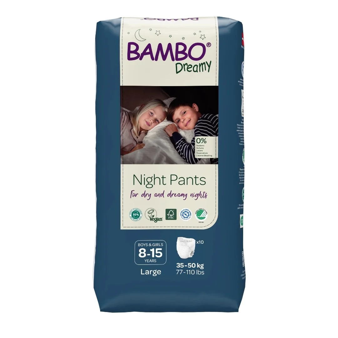 Bambo Dreamy Pants Night Boys and Girl 8-15 Years 10 unités – Image 2